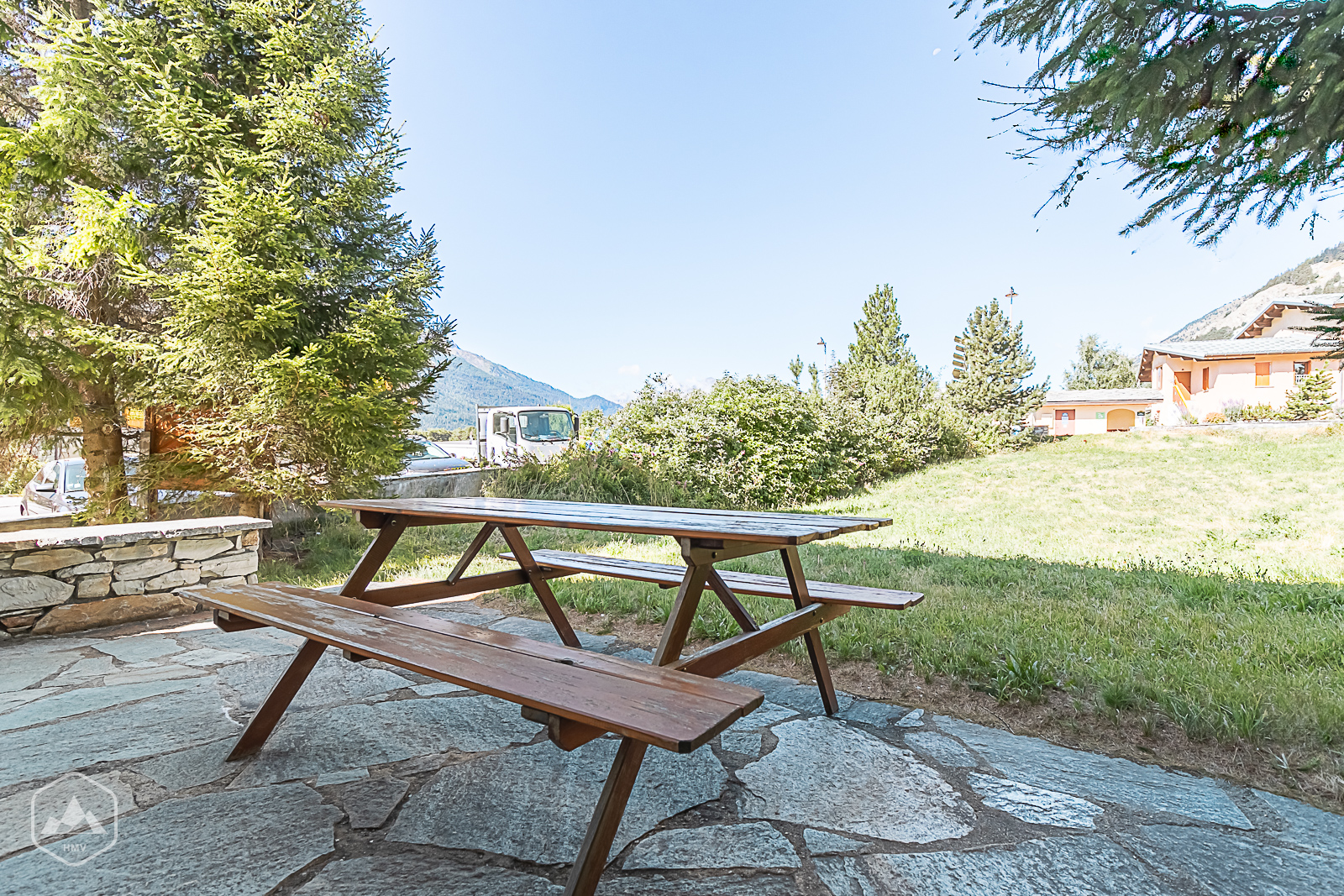 Terrasse du chalet de l'Adret