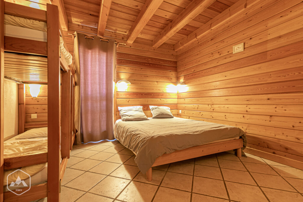 Chambre du chalet Ubac